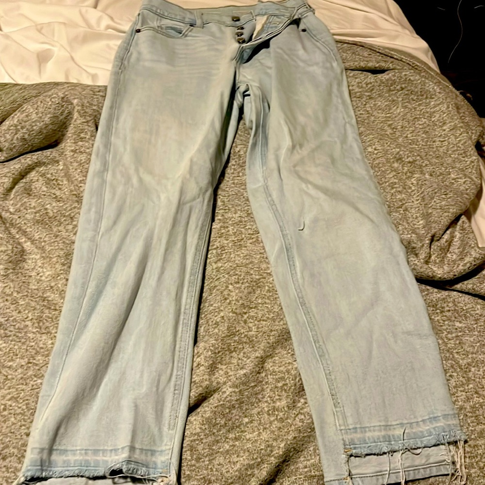 Old Navy sky high straight jeans size 2
